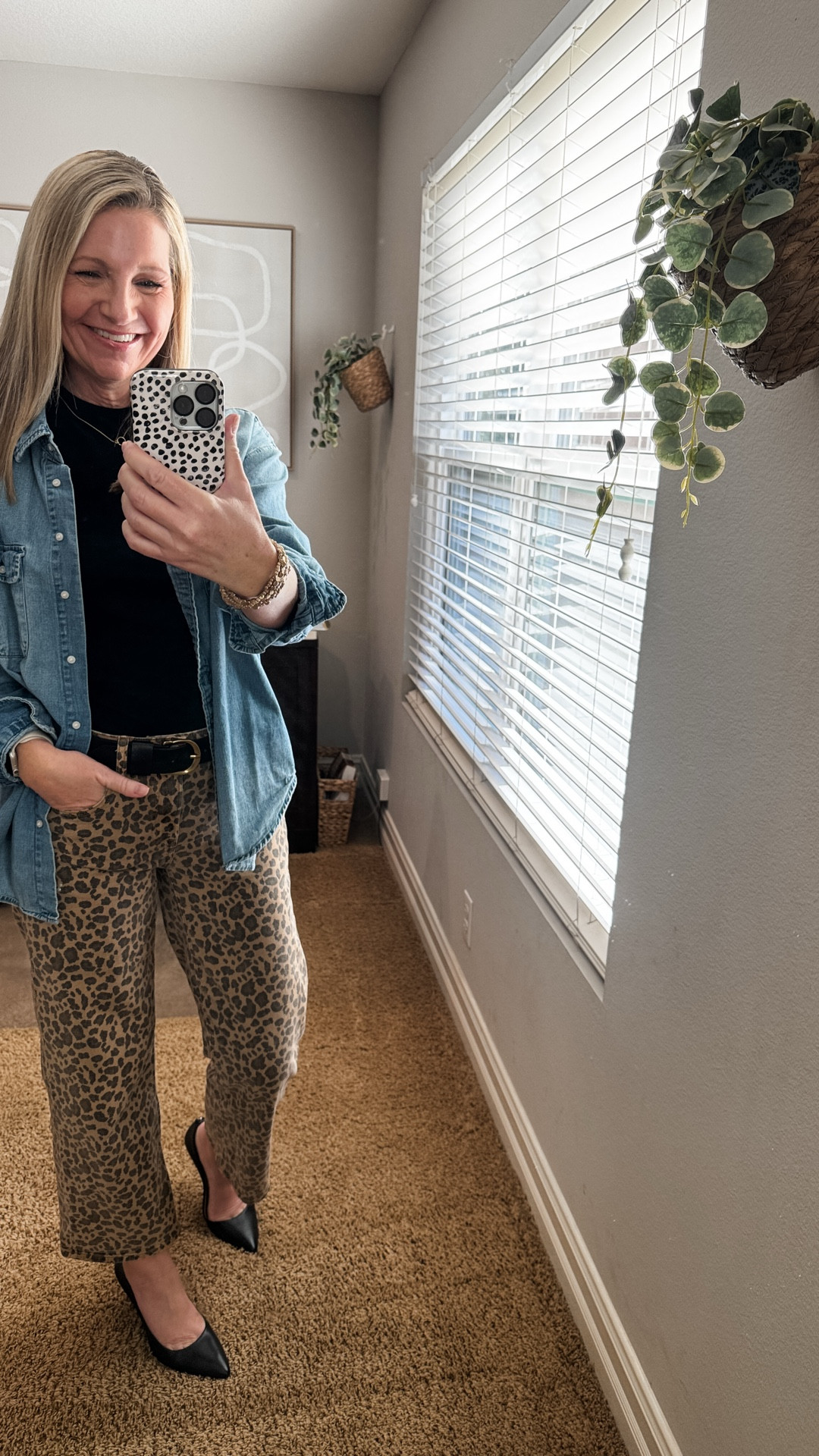 It’s that time of year where the early mornings and evenings are chilly but the daytime temps are hitting the 80’s which means layers are essential. My favorite Pumiey tees are perfect on their own or under a denim shirt. 

I have had these American Eagle leopard jeans for years and they are still in stock in a few sizes and also available in a wide leg version. 

#LTKSeasonal #LTKOver40 #LTKootd