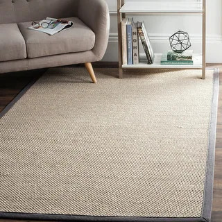 Safavieh Natural Fiber Pacific Casual Border Sisal Rug | Bed Bath & Beyond