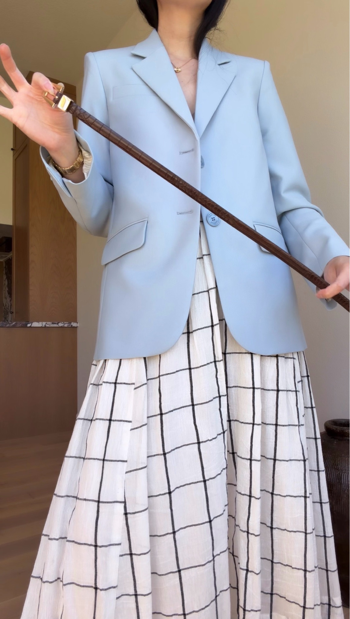 Let’s not underestimate a powder blue and brown pairing. Shop my summer workwear here.

#blazer
#longskirt
#summerworkwear
#classicstyle
#summeroutfit

#LTKootd #LTKgrwm #LTKSeasonal