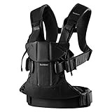 BABYBJORN New Baby Carrier One 2019 Edition, Cotton, Black | Amazon (US)