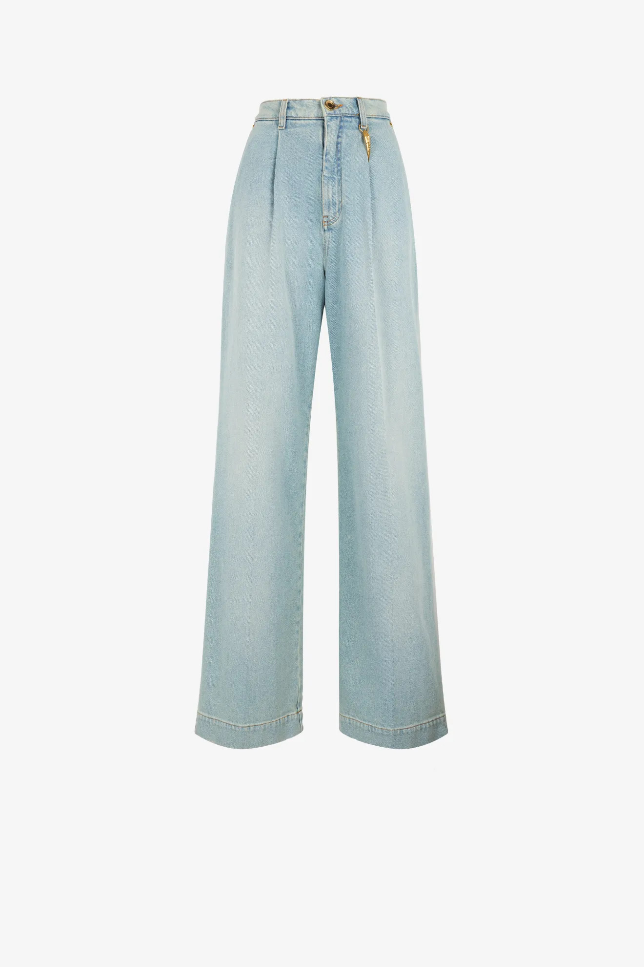 Tiger Tooth Wide-Leg Jeans | Roberto Cavalli (UK)