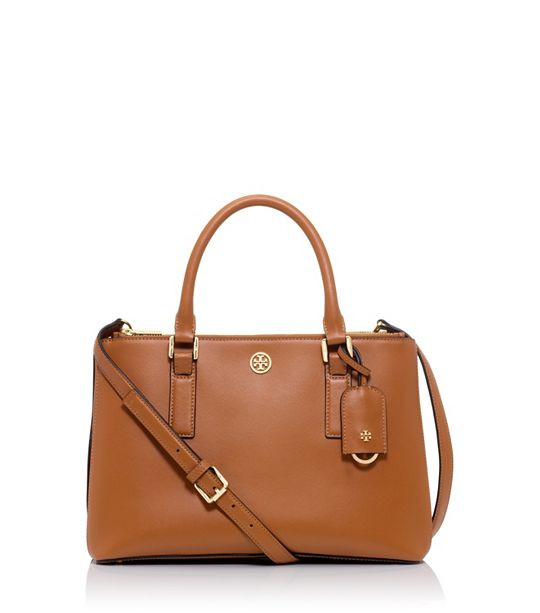 ROBINSON MINI DOUBLE-ZIP TOTE | Tory Burch US