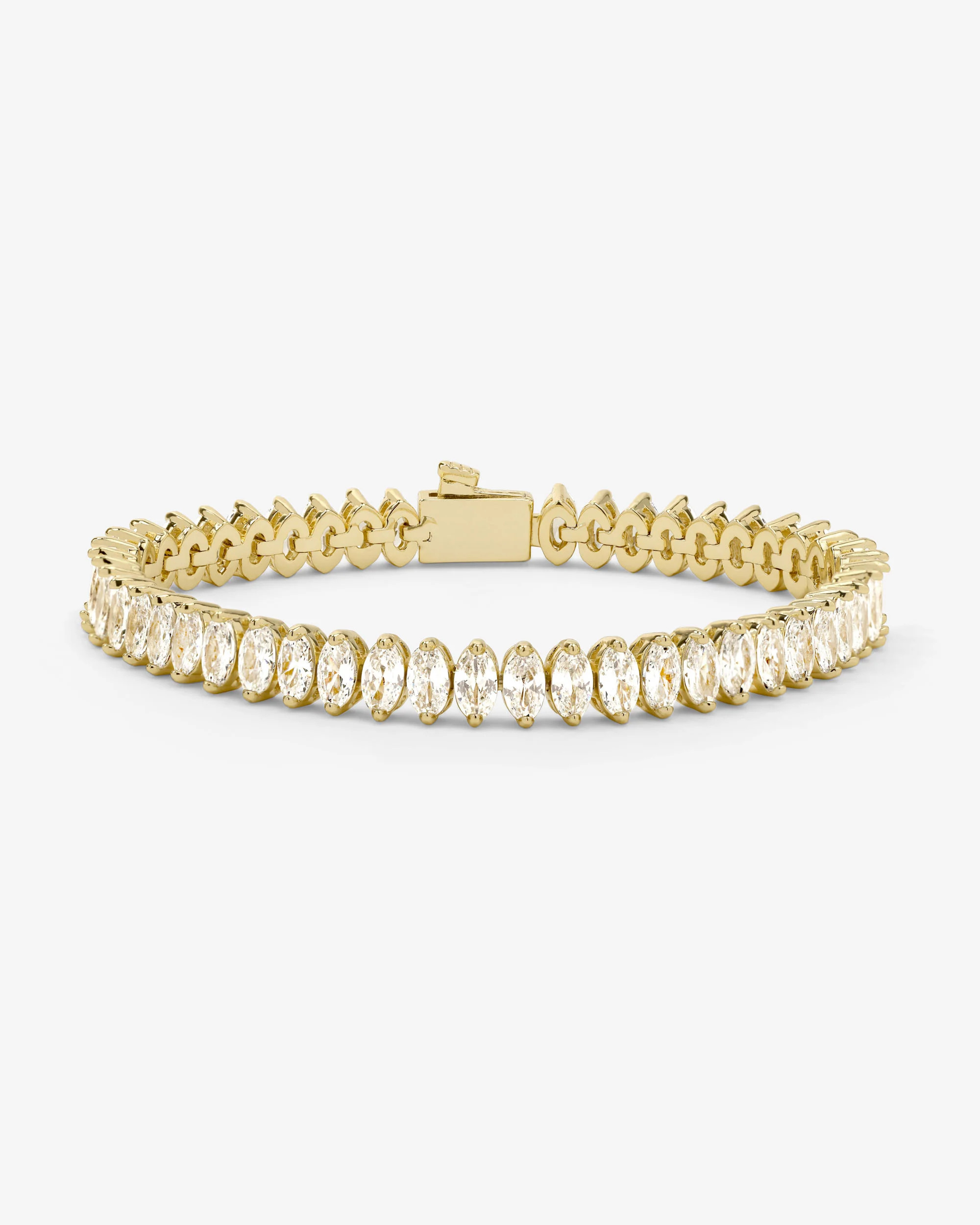 Baby ""She's So Fine"" Tennis Bracelet - Gold|White Diamondettes | Melinda Maria Jewelry