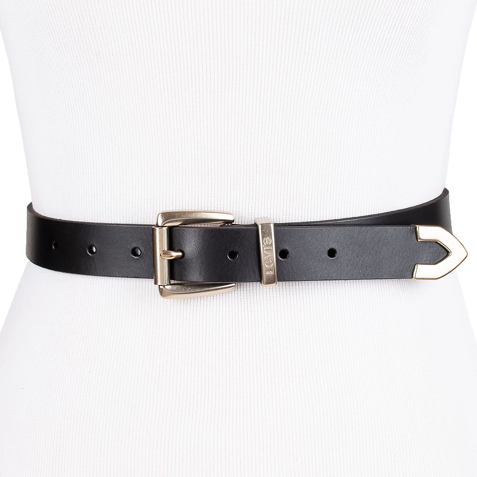 Women's & Plus Levi's® Western Metal Tip End Leather Belt | Kohl's