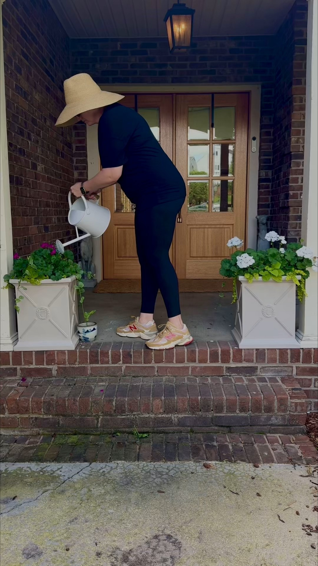 My go to flower combo every year is geraniums, sweet potato vine and creeping Jenny 

My planters are currently on sale 

#LTKHome #LTKSeasonal