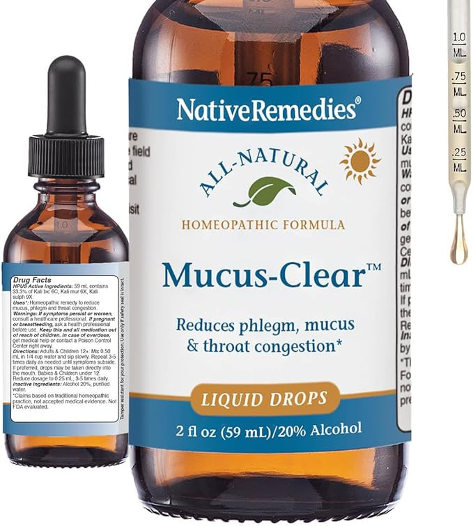 NativeRemedies Mucus-Clear | Amazon (US)