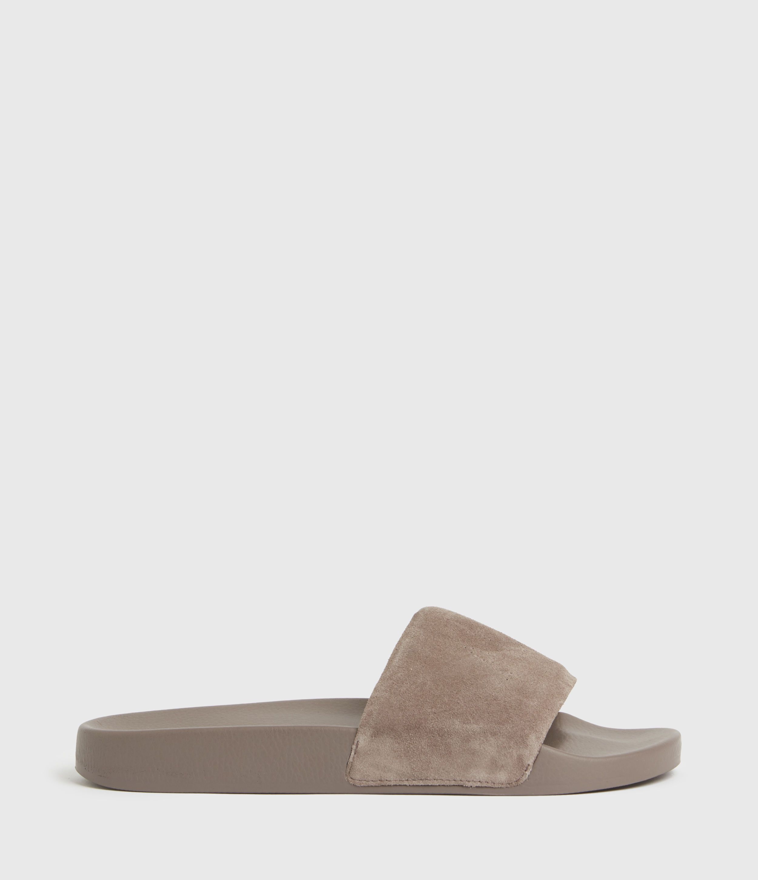 Karli Suede Sliders | AllSaints UK