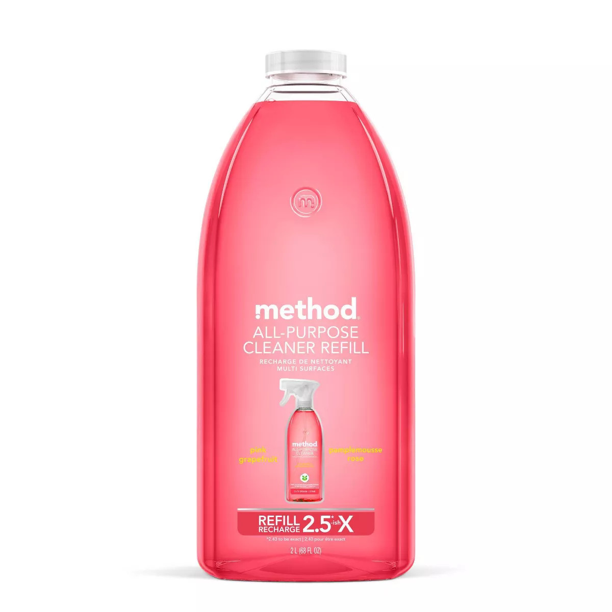 Method Pink Grapefruit All Purpose Cleaner Refill - 68 fl oz | Target