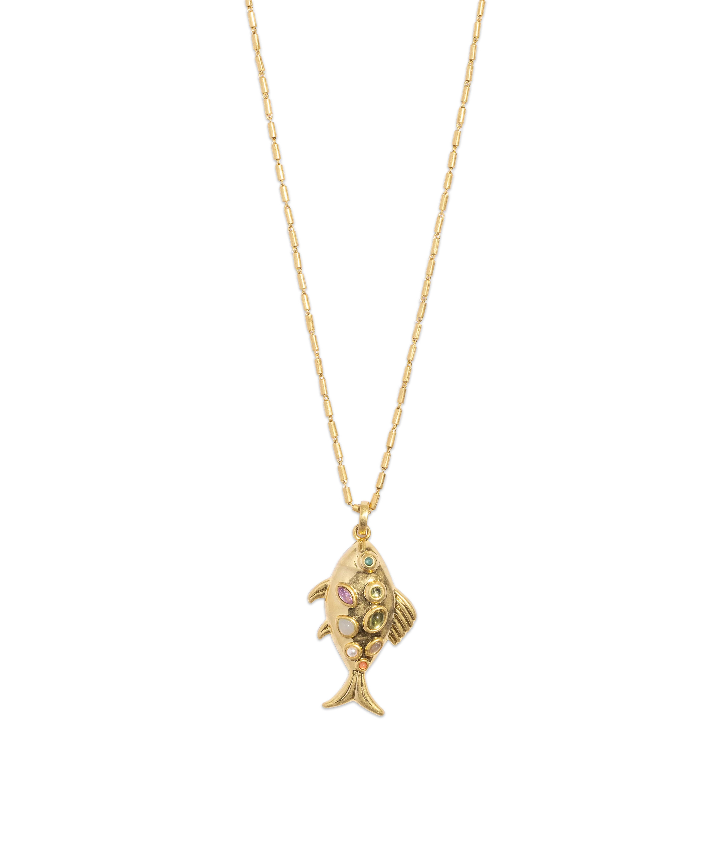 Kamari Fish Necklace | Loren Hope Designs