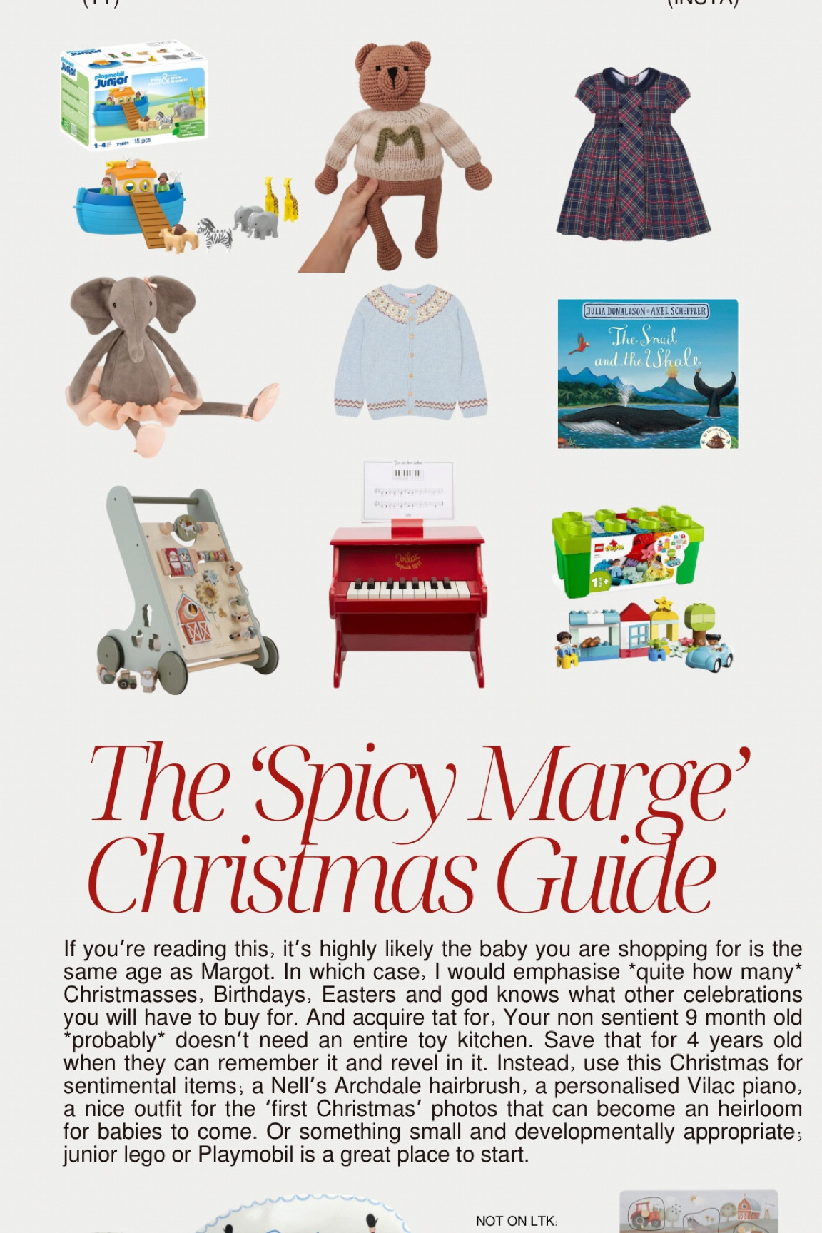 Spicy Marge Christmas Guode

#LTKkids #LTKbaby #LTKuk