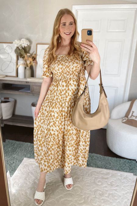 Amazon Spring Dress, size Medium - so lightweight and airy!!! Love the gold florals!! 

#LTKFind #LTKSeasonal #LTKunder50