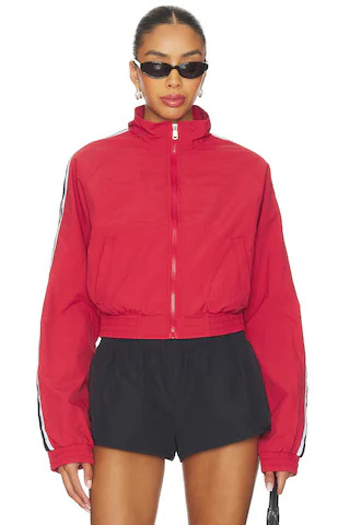 superdown Cait Windbreaker Jacket in Red from Revolve.com | Revolve Clothing (Global)
