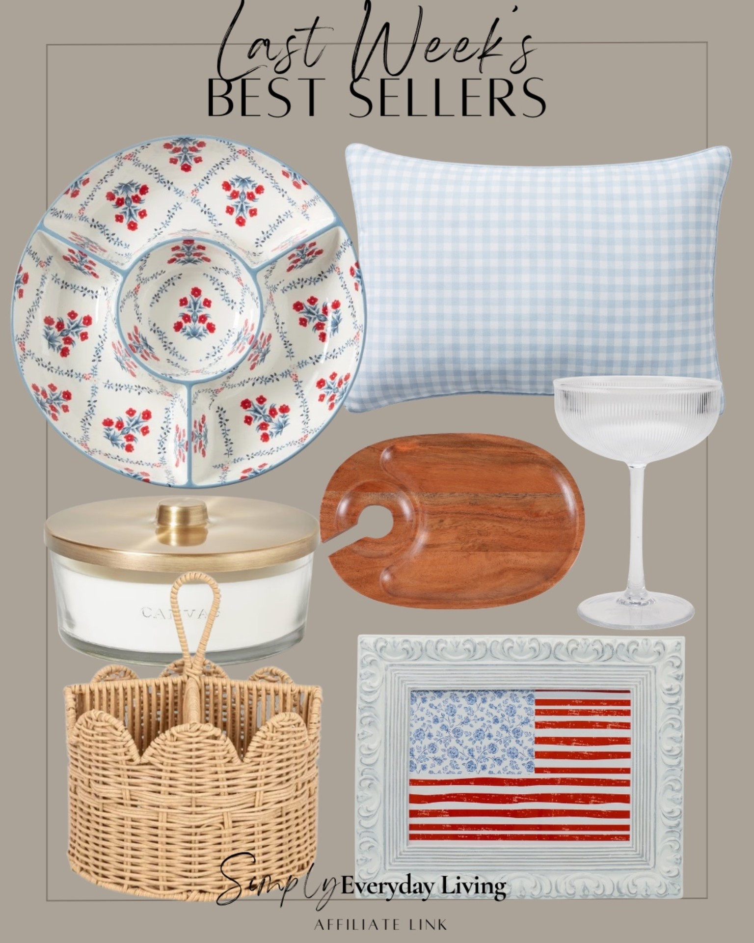 Last weeks best sellers