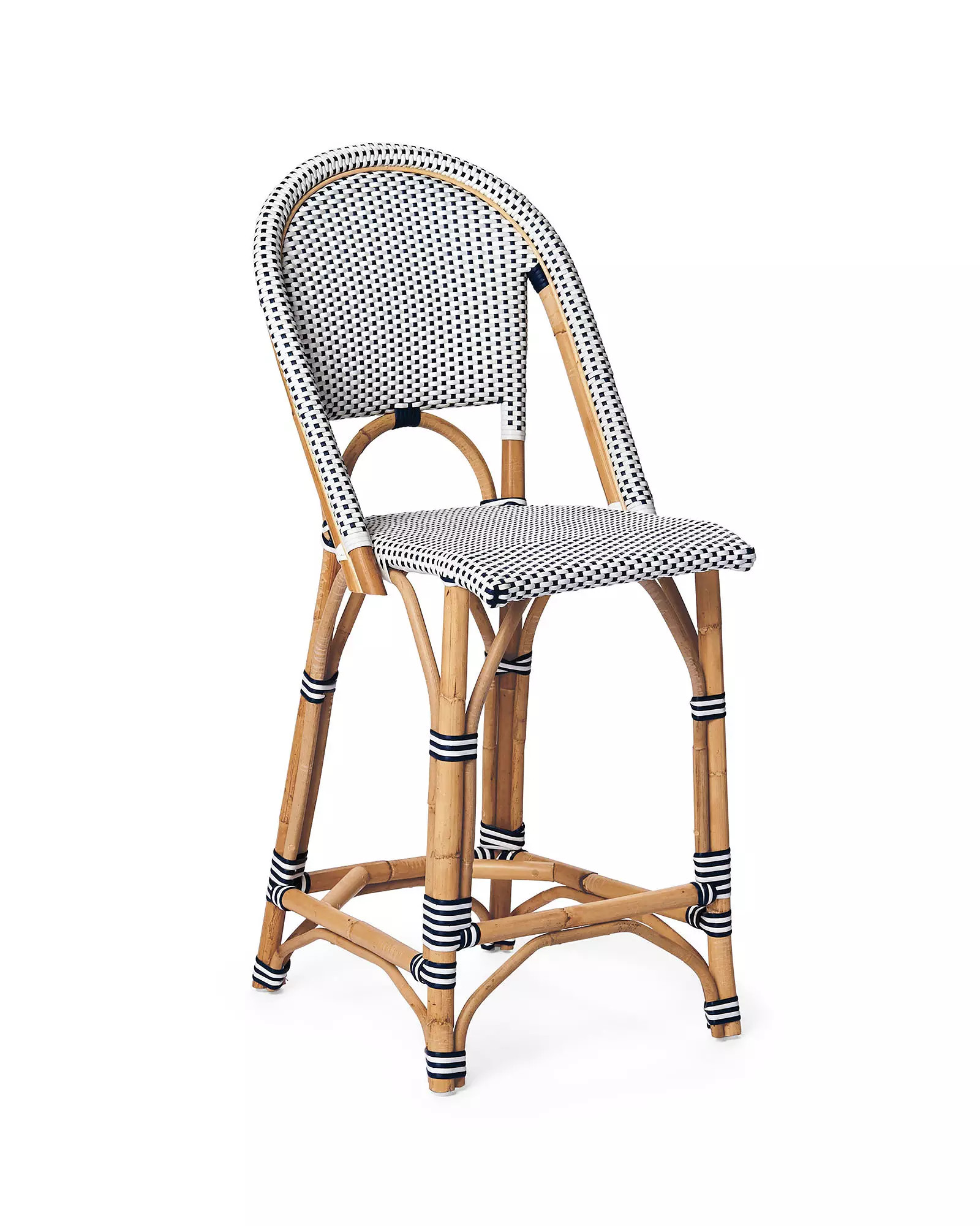 Riviera Rattan Bar & Counter Stools | Serena and Lily