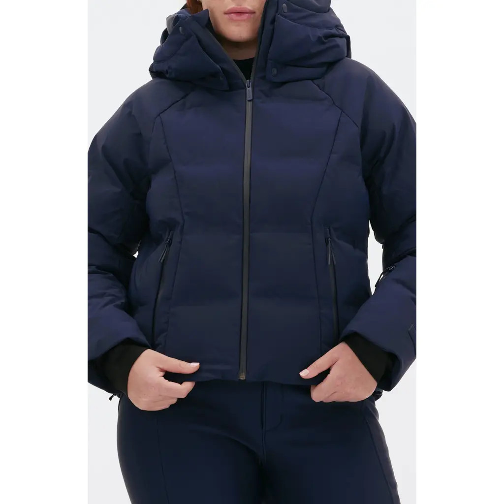 Halfdays Georgie Puffer Jacket in Navy at Nordstrom, Size X-Small | Nordstrom
