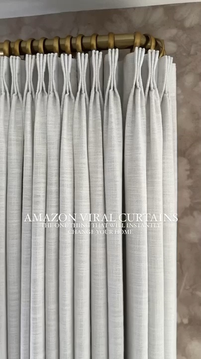 Yes, these are THE viral Amazon curtains 🤩 They look so luxe!

#LTKhome #amazonfinds #viralfinds #curtains #amazonhome #homedecor #ltkit
M

#LTKmomlife #LTKHome #LTKSeasonal