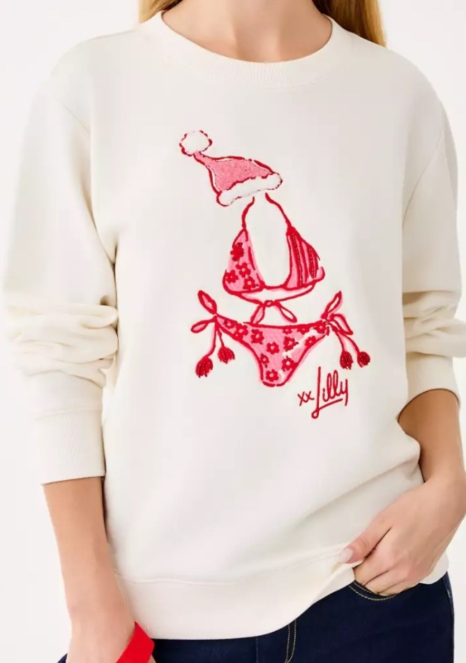 Tropical vacay sweatshirt, cruise outfit, vacation fashion, Christmas at the beach, tropical Santa, Christmas gift for her, travel outfit 

#LTKTravel #LTKCyberWeek #LTKGiftGuide