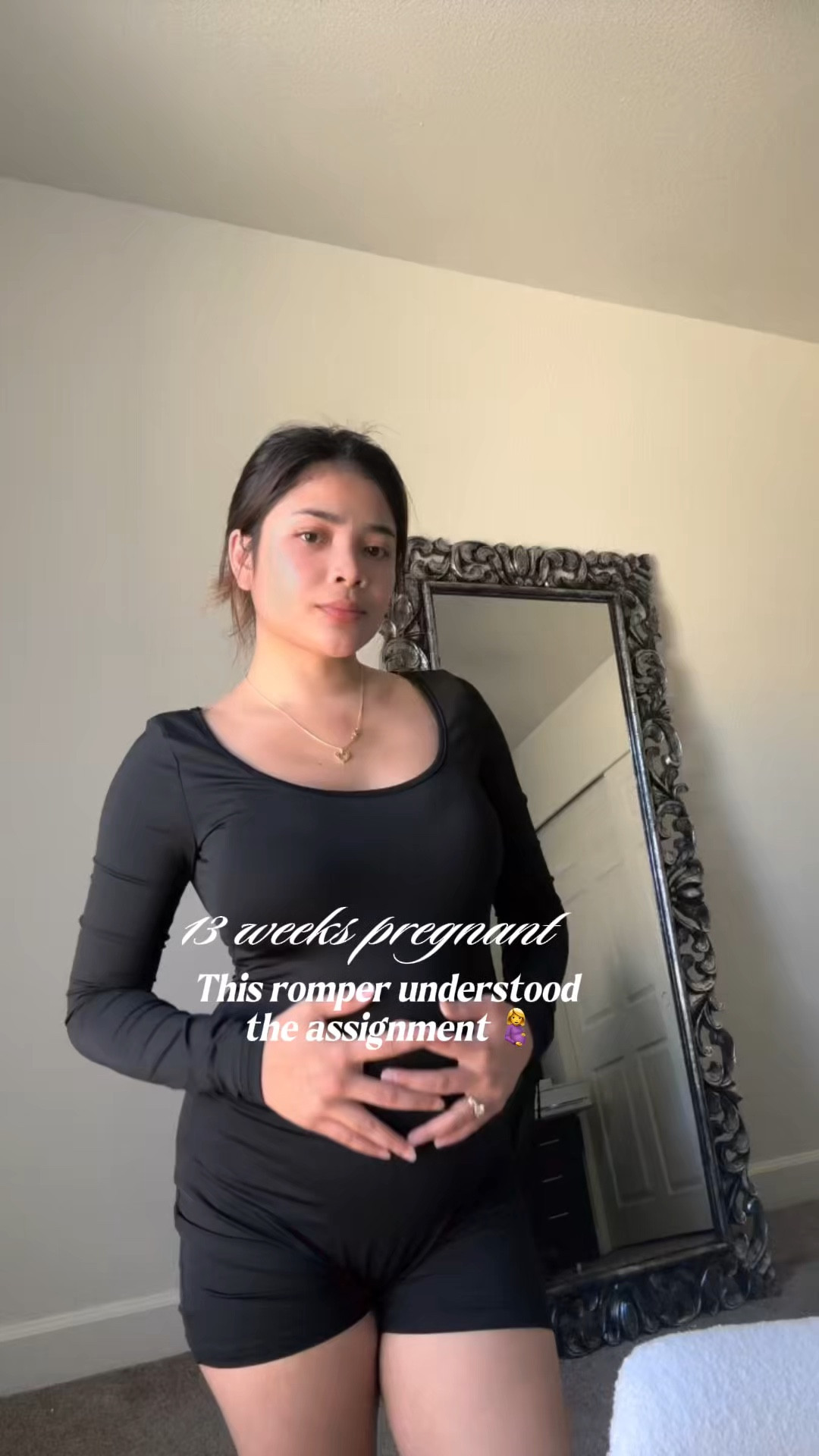 This romper understood the assignment 🤰🖤 the perfect pregnancy workout outfit—stretchy, comfy, and bump-friendly for every trimester.

#pregnancyworkout #pregnancyfitness #momtobe #bumpstyle #maternityactivewear #pregnancystyle #fitpregnancy #workoutoutfit #gymfit #romperstyle #activewear #momlife #pregnantlife 

#LTKootd #LTKActive #LTKmomlife