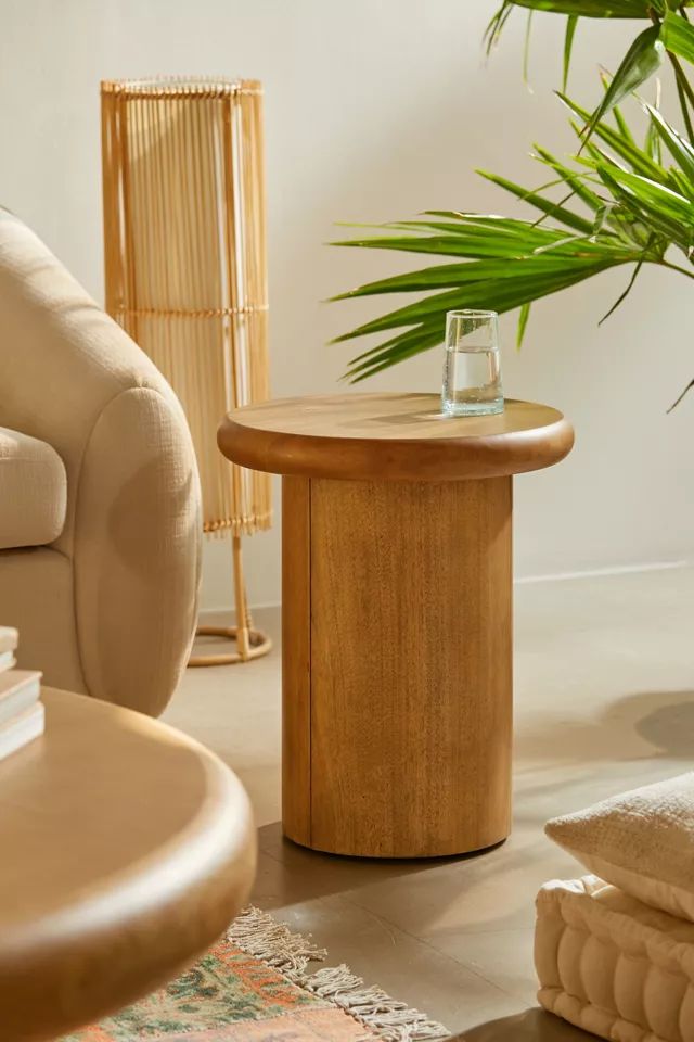 Miguel Parawood Side Table | Urban Outfitters (US and RoW)