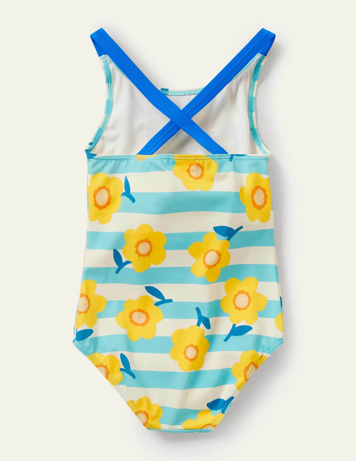 Cross-back Printed Swimsuit | Boden (US)
