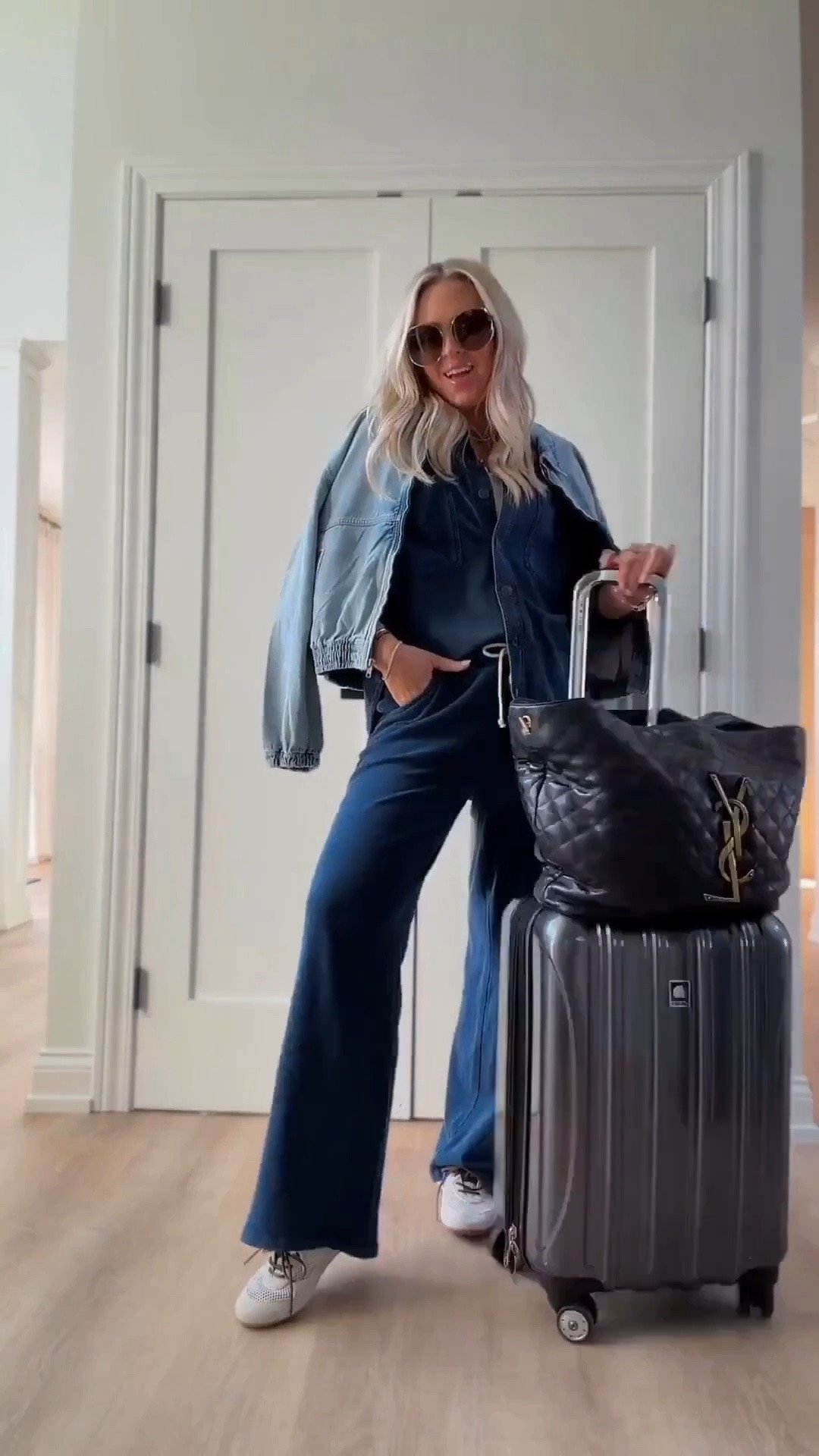 Looks like denim but it’s sweats! Fully restocked and new colors too. ✨✨✨

I did medium in pants for length and small in tops. More colors. 

Travel set. Travel. Lounge set. Sweats.

#LTKTravel #LTKootd #LTKSeasonal