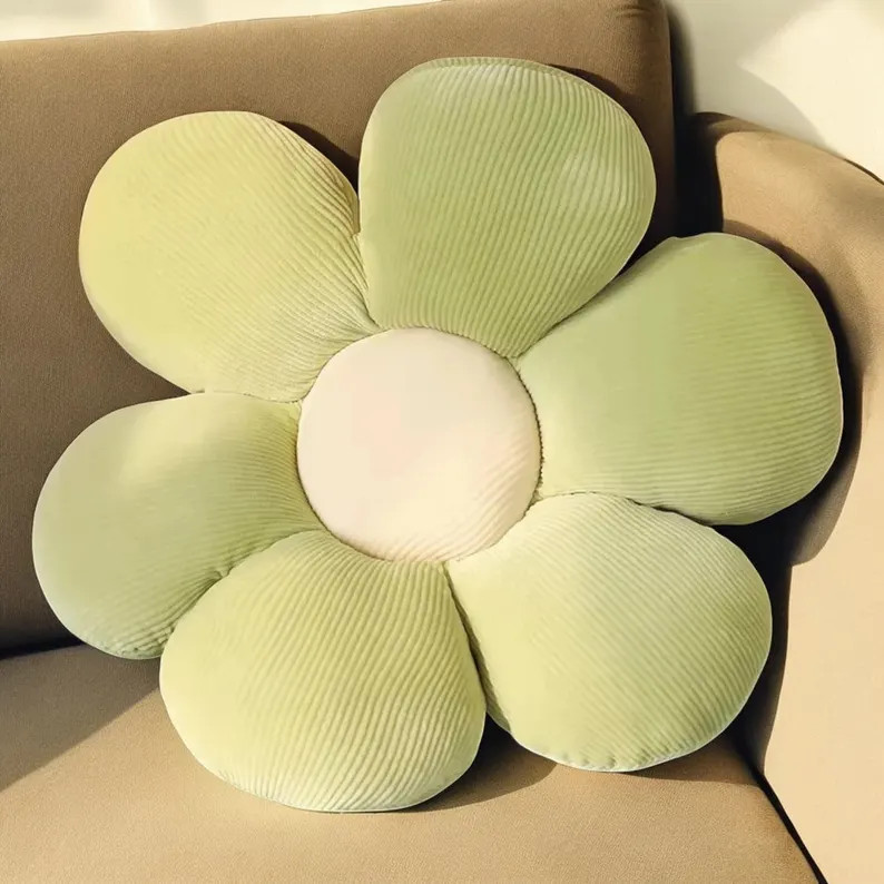 flower pillow, Flower pillow,home decor,cushion,throw pillow, teddy pillow,nursery decor, kids ro... | Etsy (US)