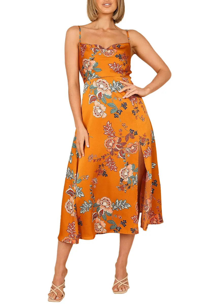 Alejandra Floral Print Midi Dress | Nordstrom