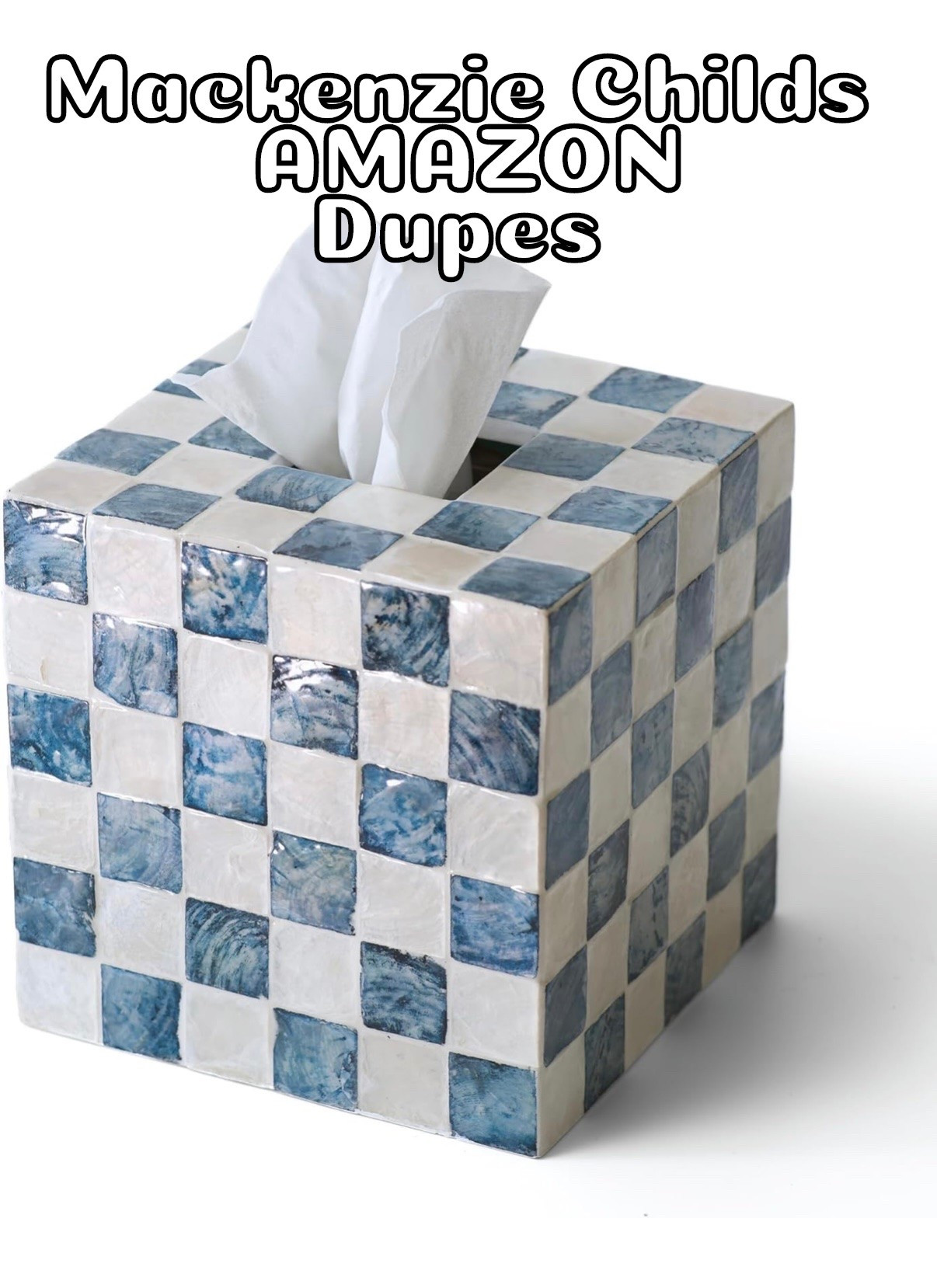 Found the CUTEST navy checkered dupe on Amazon and it’s giving major Mackenzie-Childs vibes for a fraction of the price 👏🏼💙✨ The perfect statement piece if you love that elevated, whimsical designer look without the designer price tag 🙈 #LTKHome #AmazonFinds #MackenzieChildsInspired #BlueAndWhiteDecor #GrandmillennialStyle #HomeDecorFinds

#LTKmomlife #LTKHome #LTKWedding