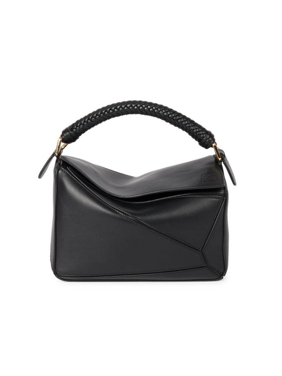 Puzzle Small Leather Top-Handle Bag | Saks Fifth Avenue