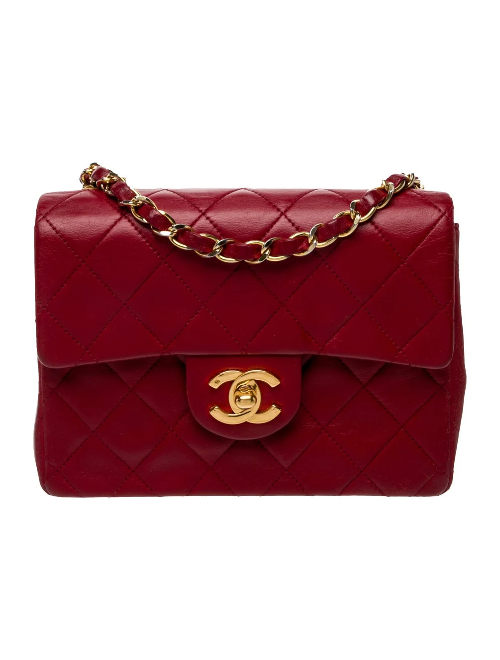 Classic Mini Square Flap Bag | The RealReal