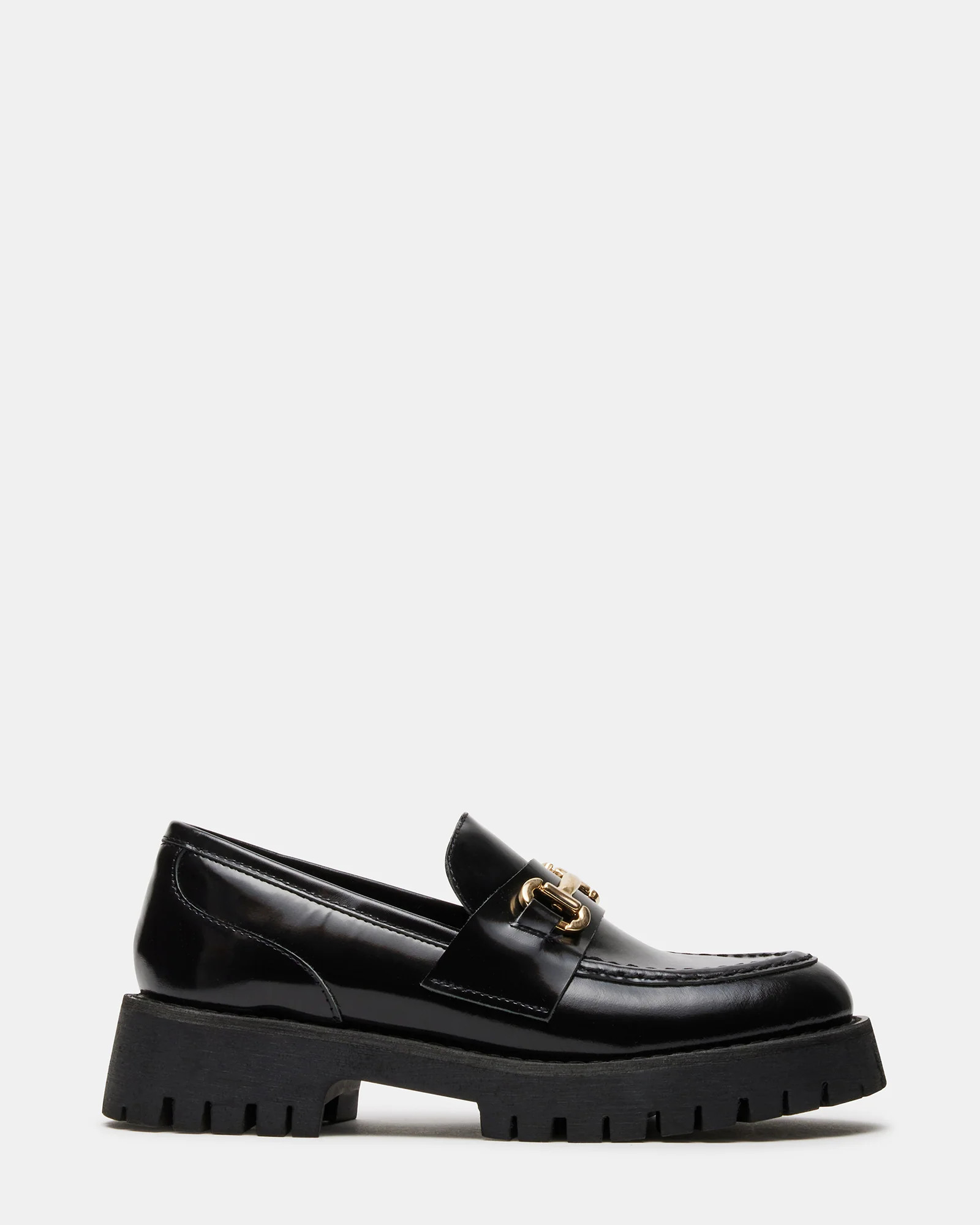 LANDO BLACK LEATHER | Steve Madden (Canada)