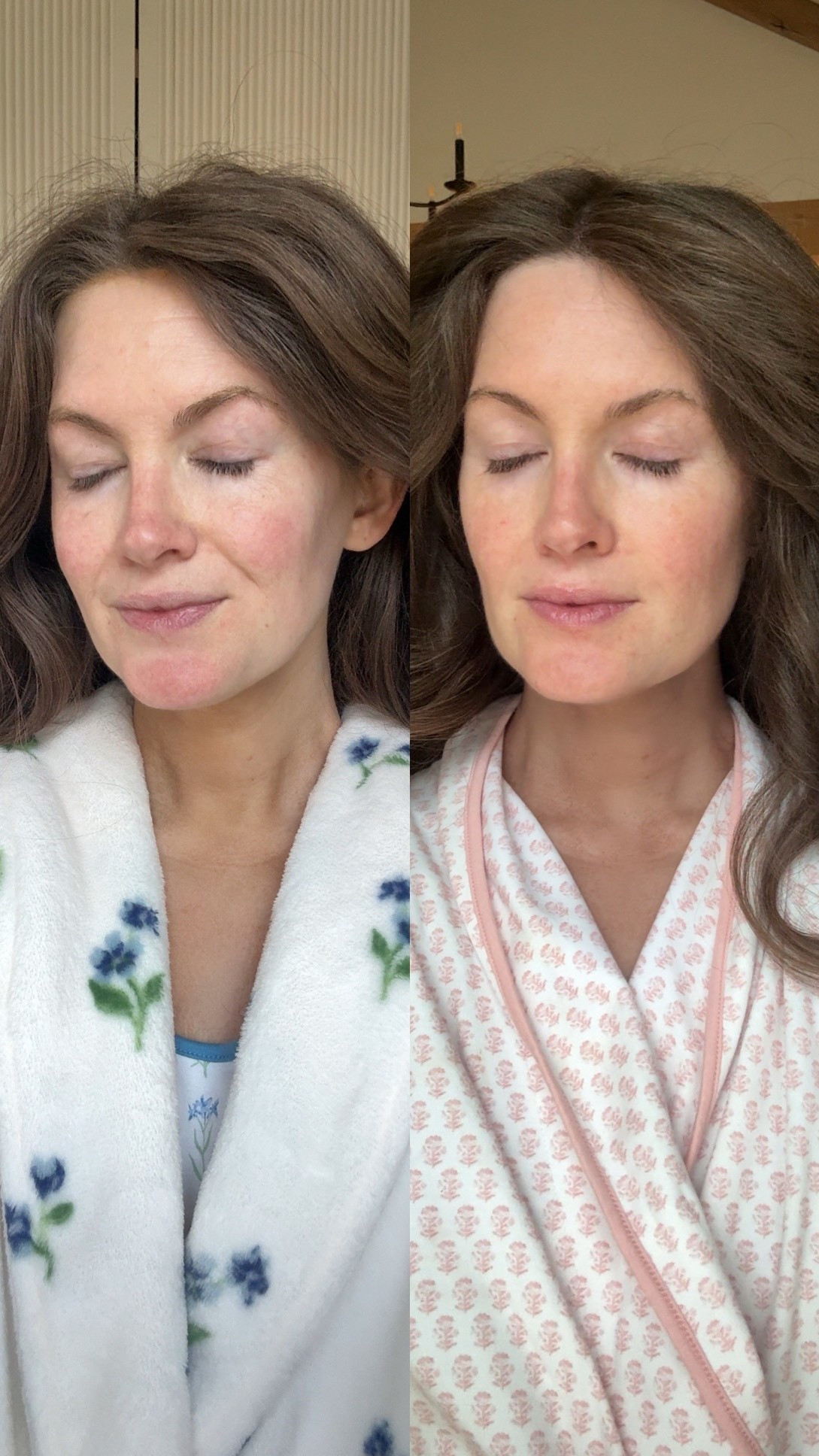 Before and after of two applications of my new favorite tanning water - gives SUCH a natural glow and helps me to feel better about my natural skin! ✨ it is buildable so the more days you use it, the better  

#LTKgrwm #LTKdayinmylife #LTKBeauty