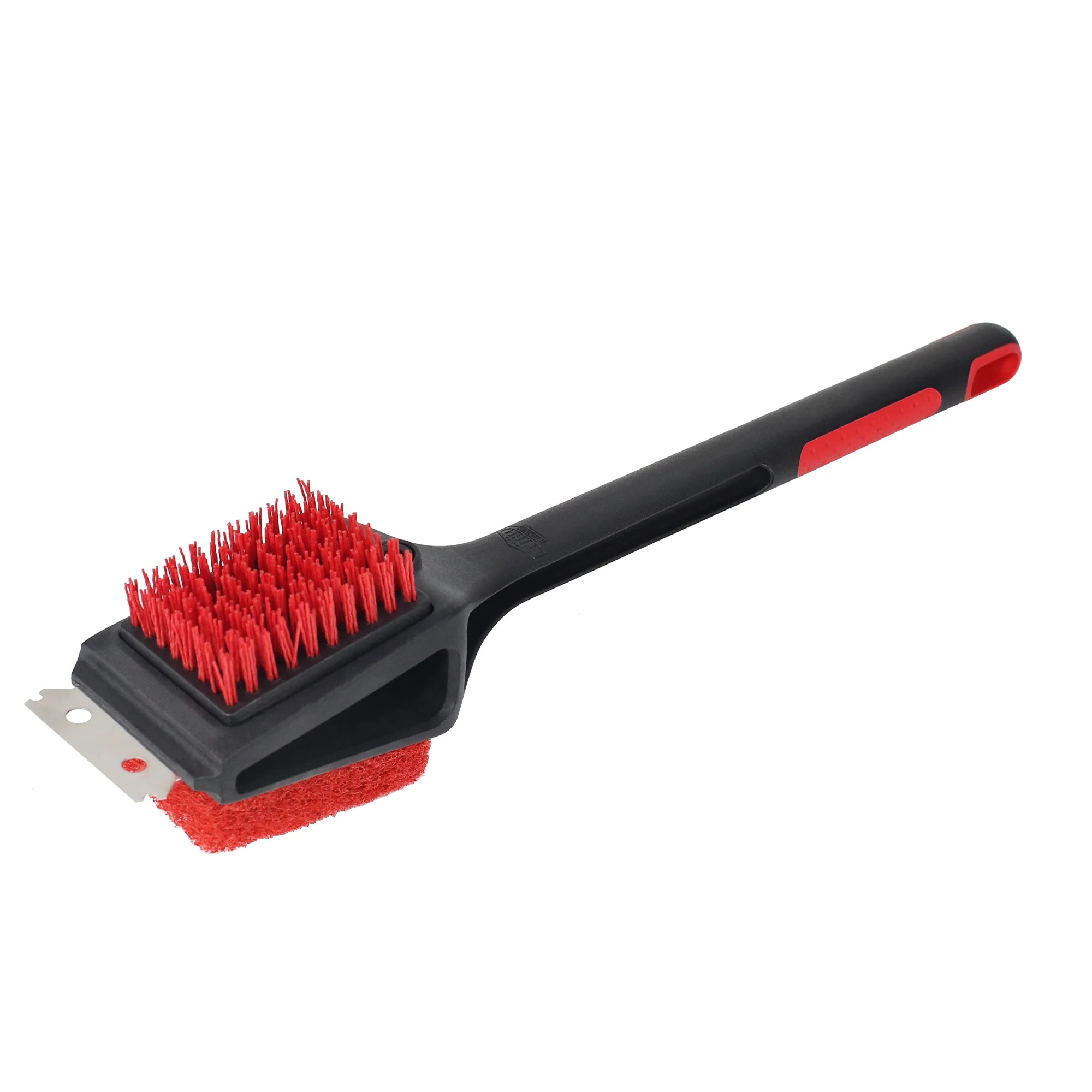 Expert Grill 3 in 1 Cleaning Cold Grill Brush with Stainless Steel Scraper | Walmart (US)