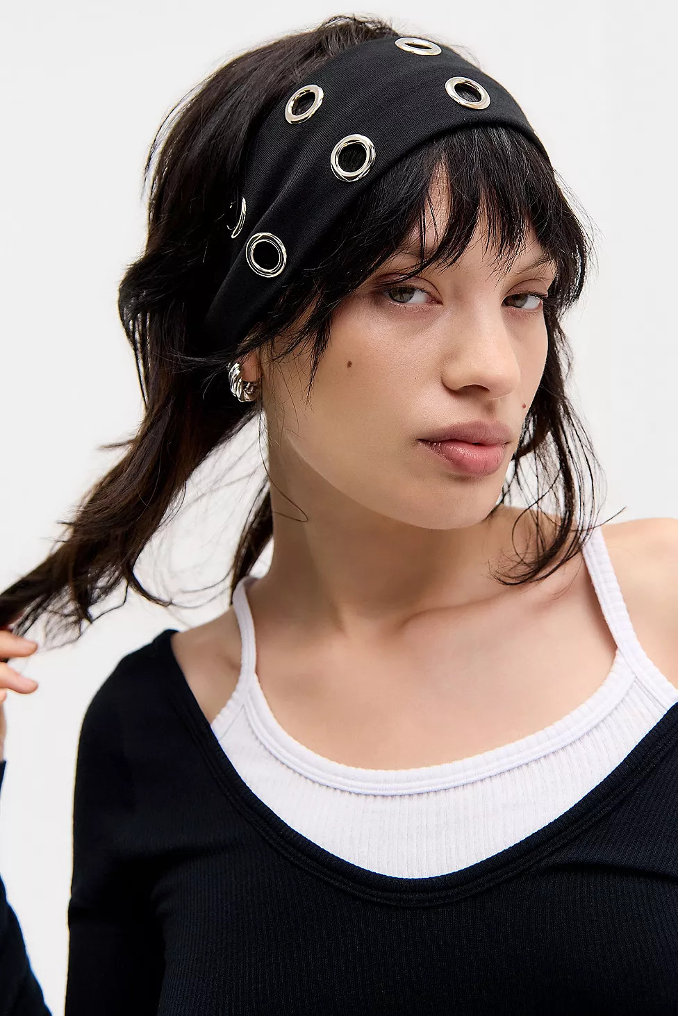 UO Eyelet Headband | Urban Outfitters UK