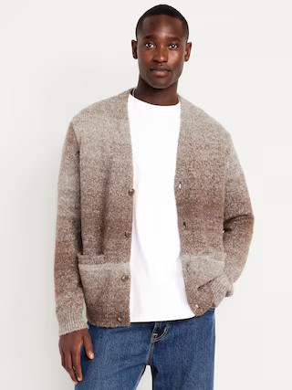 Wool-Blend Ombré Cardigan | Old Navy (US)