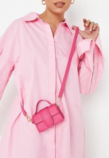 Missguided - Pink Micro Mini Top Handle Bag | Missguided (US & CA)