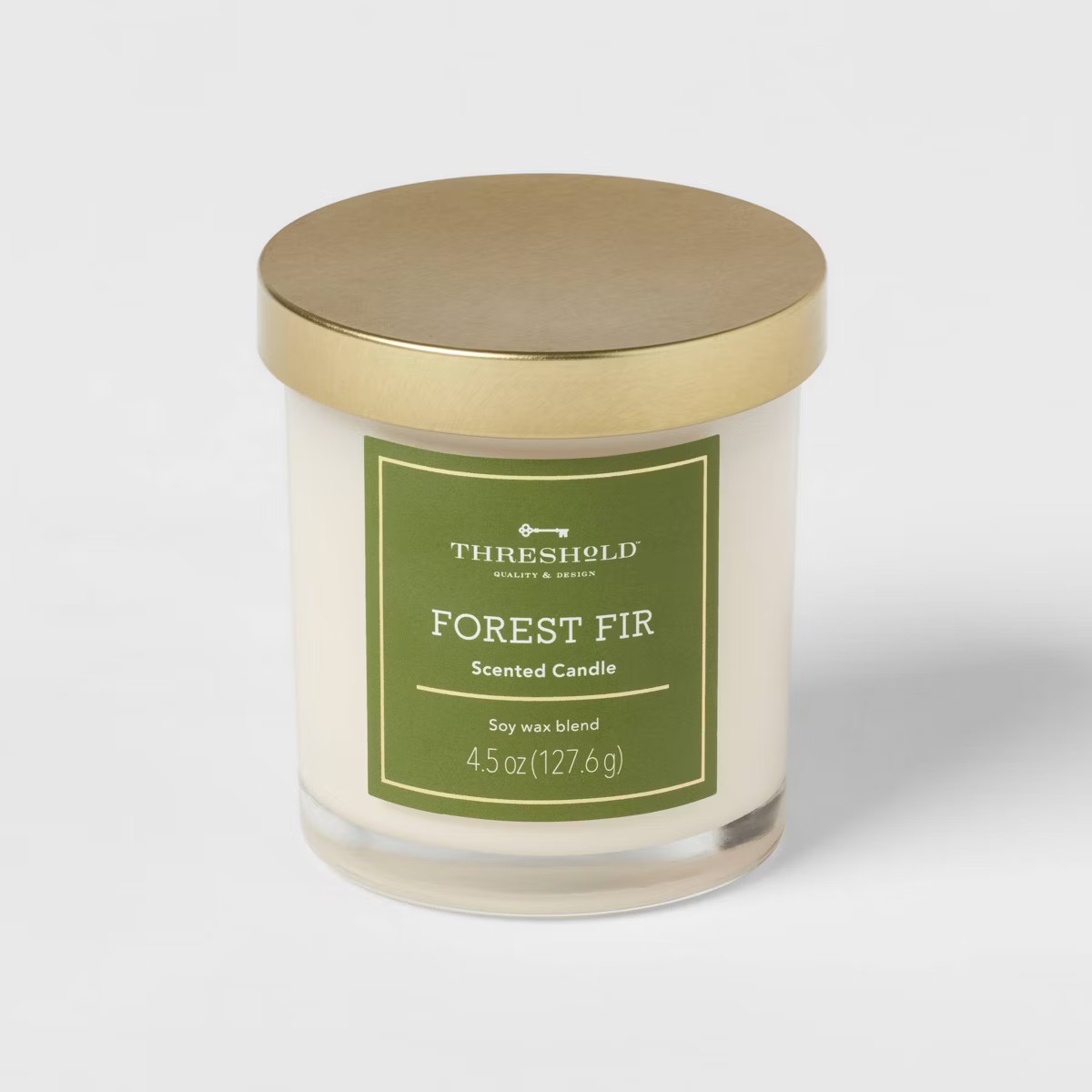 4.5oz Glass Candle White - Threshold™ | Target