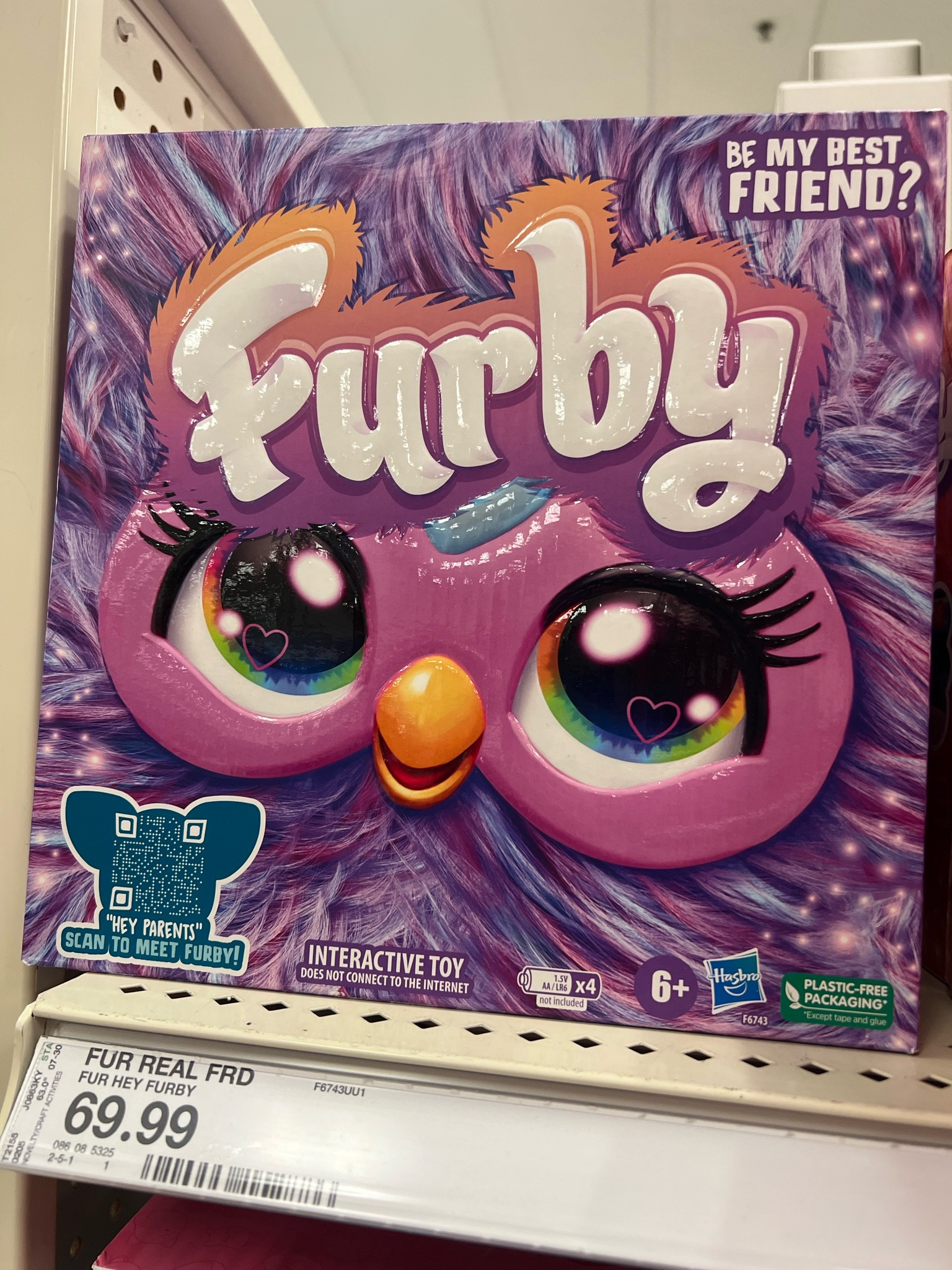 Furby Purple Interactive Plush Toy : Target