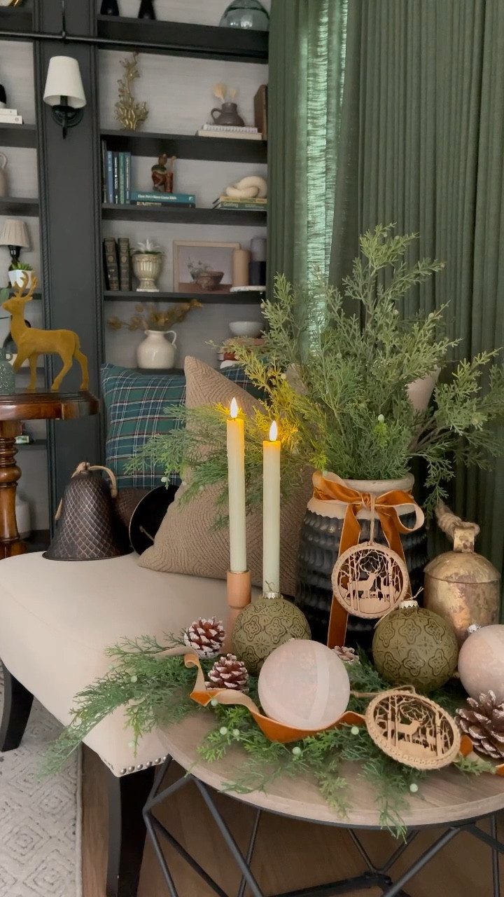 Nature-inspired holiday decor ideas. Home decor, Christmas decor, Christmas tree ornaments. King of Christmas ornaments on sale: http://shrsl.com/48z5u

#LTKHolidaySale #LTKhome #LTKHoliday