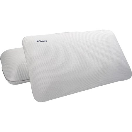 ChiliSleep Cool Luxe chiliPILLOW – Bamboo Charcoal-Infused Ventilated Memory Foam Pillow – Comfortab | Walmart (US)