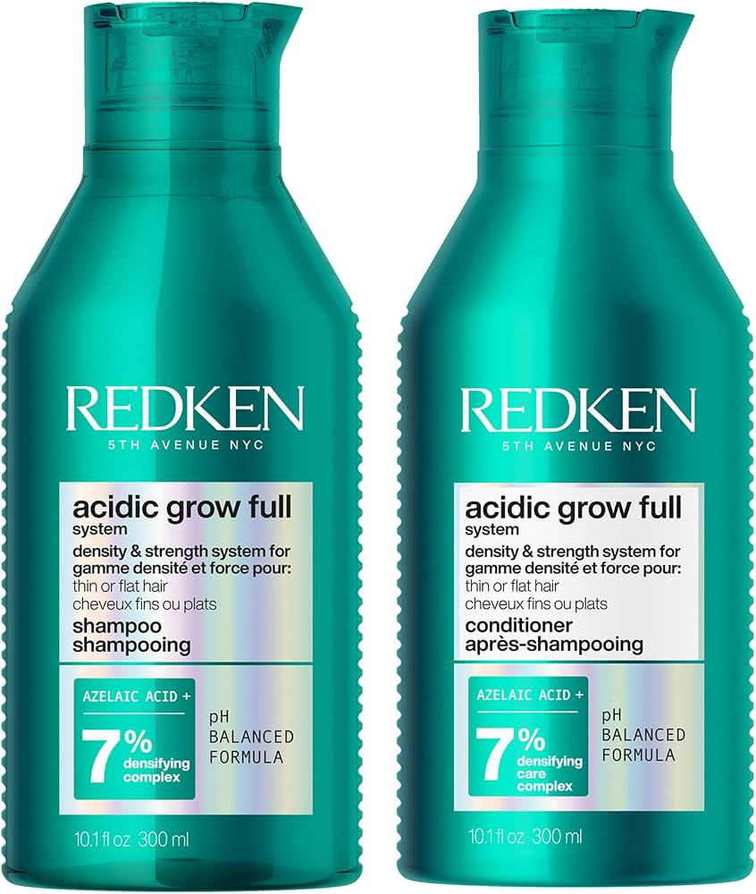 Redken Acidic Grow Ensemble complet de shampooing et apr\u00e8s-shampoing densifiants pour cheveu... | Amazon (CA)