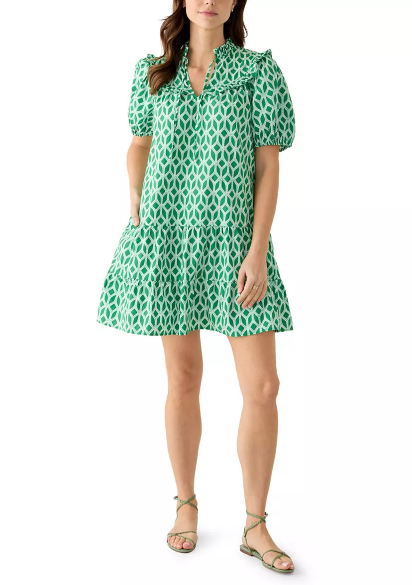 Women's Ruffle Yoke Mini Dress | Belk