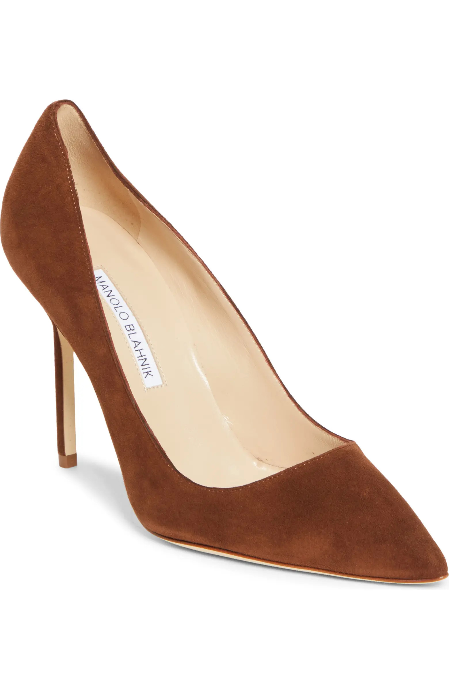 Manolo Blahnik BB Pointed Toe Pump (Women) | Nordstrom | Nordstrom