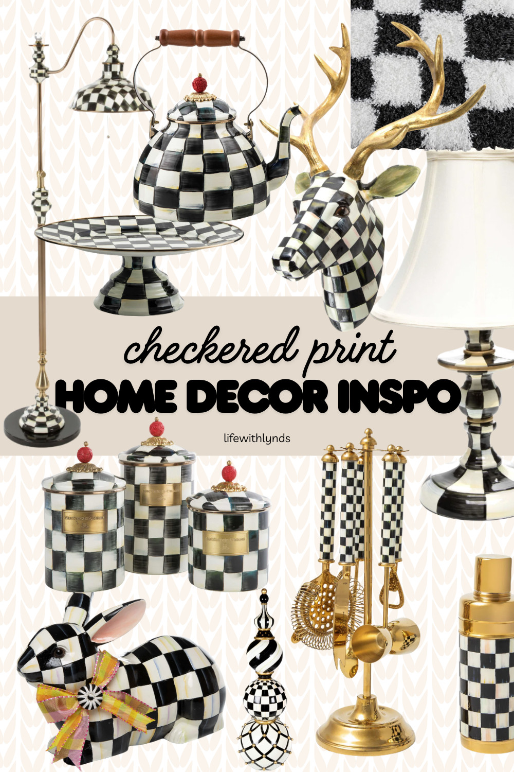 Chic Black and White Checkered Home Decor Ideas - Make a bold statement with black and white checkered home decor. From rugs and pillows to kitchen accents and statement pieces, this timeless pattern adds instant style to any space. Explore these curated finds for a modern and playful look. #CheckeredHomeDecor #BlackAndWhiteDecor #HomeStyleInspo #ModernDecorIdeas #InteriorDesignTrends 

 #LTKHome #LTKSaleAlert #LTKFindsUnder100
