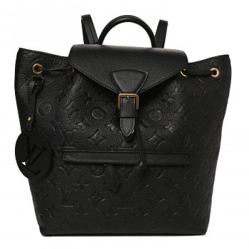 LOUIS VUITTON Empreinte Montsouris NM Backpack Black | FASHIONPHILE | Fashionphile