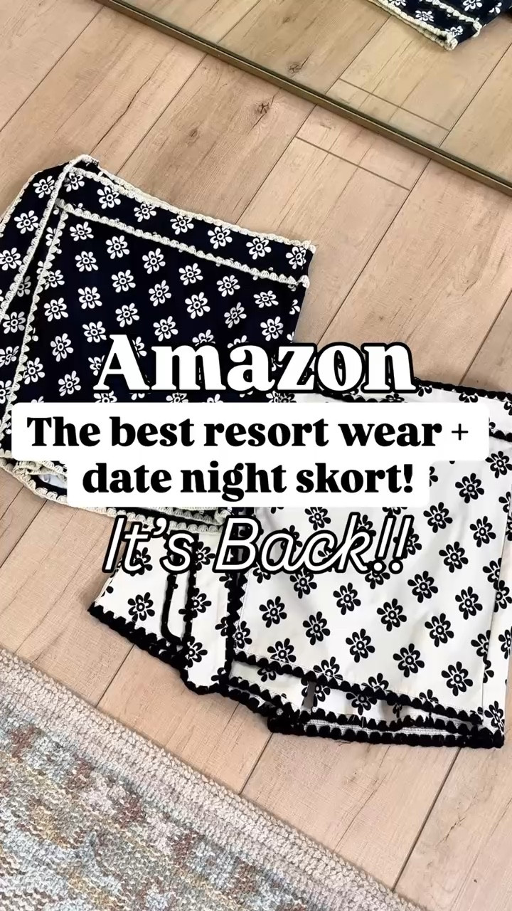 The cutest Amazon resort wear look! I love this wrap-style skort with shorts underneath. Vacation outfit. Date night outfit. Honeymoon outfit. Cruise outfit. Resort outfit. Shoes are TTS. Platform shoes.


#LTKTravel #LTKootd #LTKgrwm