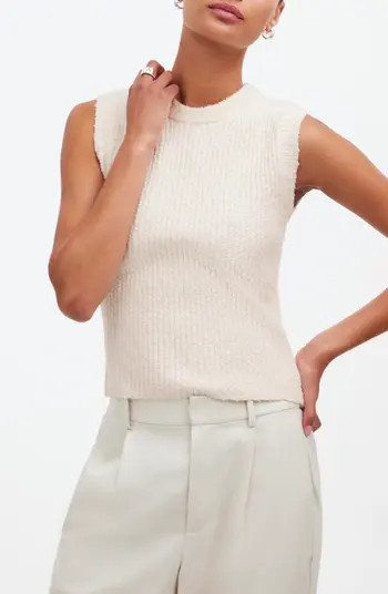 Madewell Bouclé Sweater Tank | Nordstrom | Nordstrom