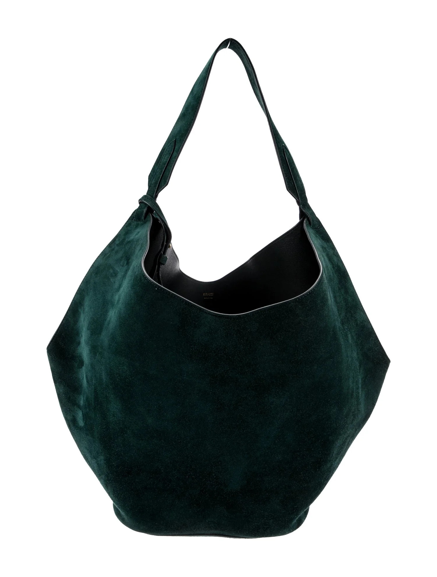 Khaite Suede Hobo - Green Totes, Handbags - KHAIT91514 | The RealReal | The RealReal