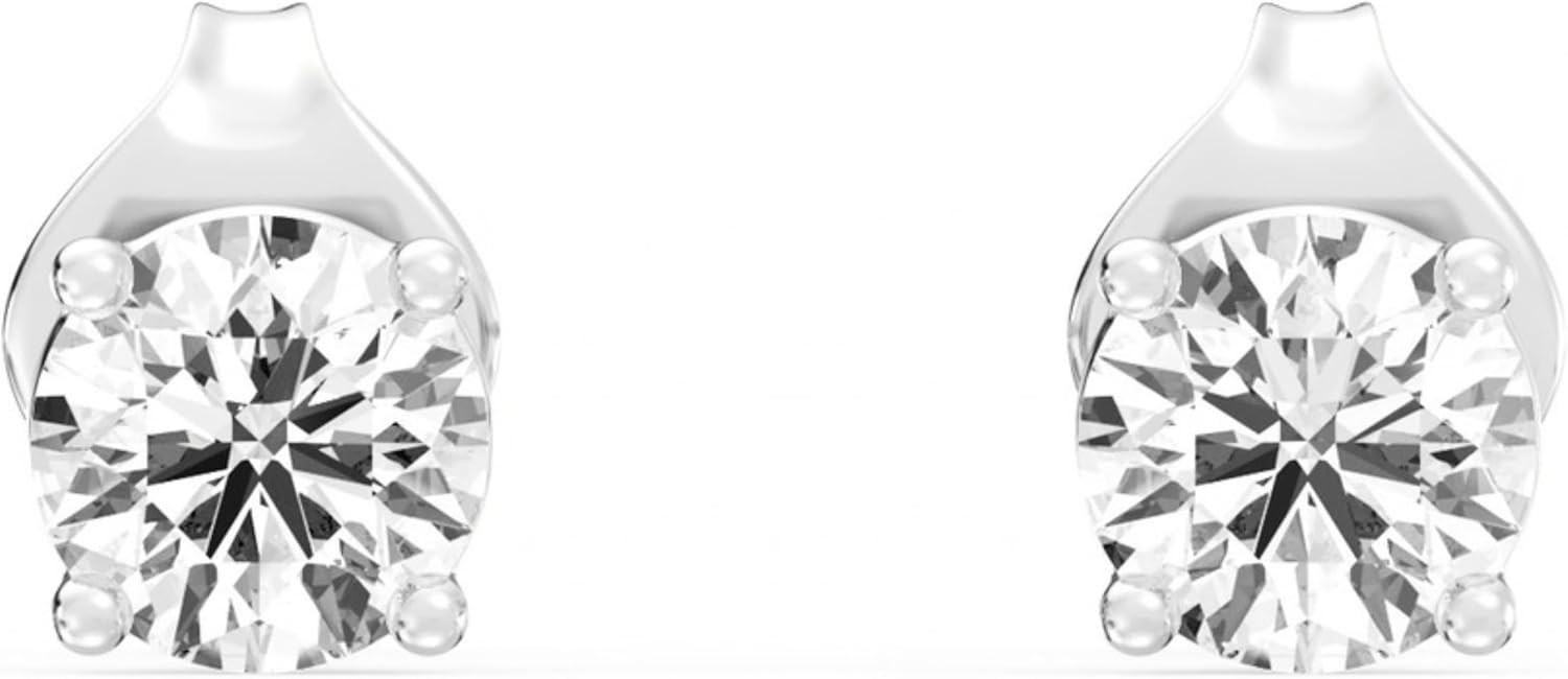 GILDED 0.1 To 1.5 Ct TW Lab Grown Diamond Stud Earrings For Women | Amazon (US)