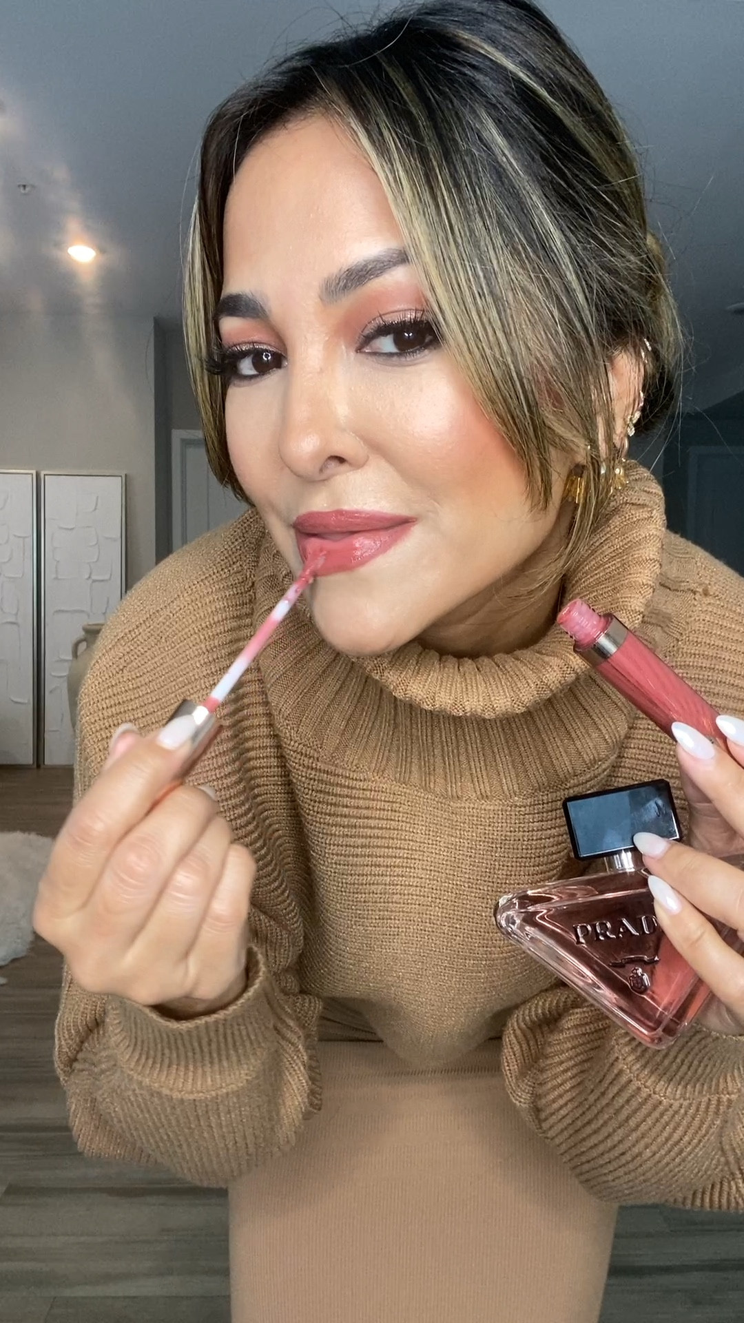 GRWM: An All Camel Look Pt. II✨ + Fashion Hack 

Lip combo:
liner — charlotte tilbury “walk of no shame”
gloss — same as above
lipstick — MAC “kinda sexy"


#LTKstyletip #LTKHoliday #LTKSeasonal